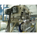 Máquina de fabricación de películas estirables de tres ou cinco capas